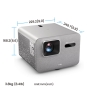 BenQ TK705STi Proyector de corto alcance 3000 lúmenes ANSI DLP UHD 4K (3840x2160) Gris