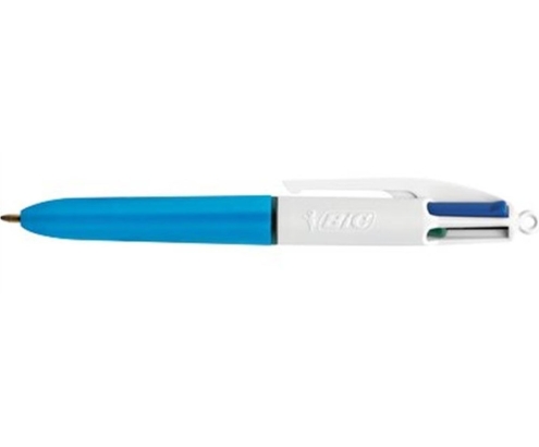 BIC 895958 bolígrafo Negro, Azul, Verde, Rojo Bolígrafo de punta retráctil con pulsador 12 pieza(s)
