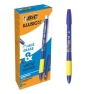 BIC Illusion Azul Bolígrafo Medio 12 pieza(s)