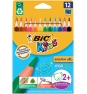 BIC Kids Evolution Triangle Multicolor 12 pieza(s)