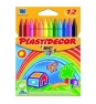 BIC PLASTIDECOR CERAS PLASTICAS ESTUCHE 12 UNIDADES SURTIDAS BIC875770