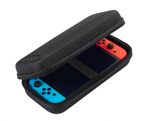 Bigben Interactive SWITCHPOUCHL funda para consola portátil Funda de protección Nintendo Espuma de etileno vinil acetato (EVA) Negro