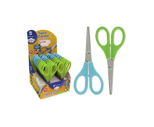 Bismark 323803 tijera de escritorio y manualidades Tijeras de oficina Corte recto Azul, Verde