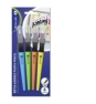 Bismark 328354 rotulador Multi Azul, Verde, Naranja, Amarillo 4 pieza(s)