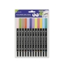 Bismark 330114 rotulador Fino/Extragrueso Azul, Marrón, Cian, Verde, Limón (color), Mauve, Naranja, Rosa, Púrpura, Rojo, Amarillo 12 pieza(s)