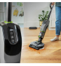 Bissell SpinWave + Vac Pet Pro Aspiradora escoba Batería Seca y húmeda Ciclónico Bolsa para el polvo 0,4 L Negro, Gris