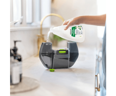 Bissell SpinWave + Vac Pet Pro Aspiradora escoba Batería Seca y húmeda Ciclónico Bolsa para el polvo 0,4 L Negro, Gris
