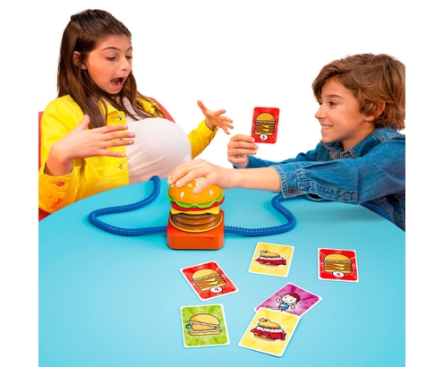 Bizak 35001935 juego de tablero Burger Boom Juego De Cartas