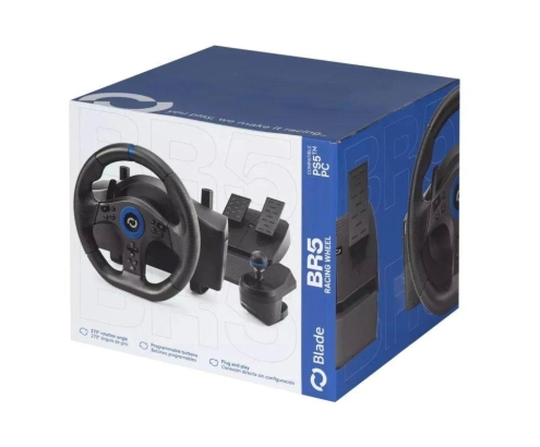 Blade BR5 Volante para PS5 con Pedales y Retroalimentación Háptica