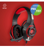 Blade FT2005 auricular y casco Auriculares Alámbrico Diadema Juego Negro, Rojo