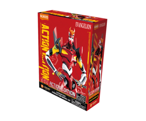 Blokees Evangelion Production Model-02 Action Edition