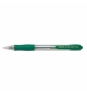 BOLIGRAFO RETRACTIL PILOT PUNTA  1MM SUPER GRIP VERDE BG-GPM-VER