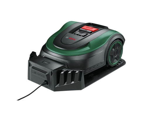 Bosch Indego S 500 Robot cortacésped Batería Negro, Verde
