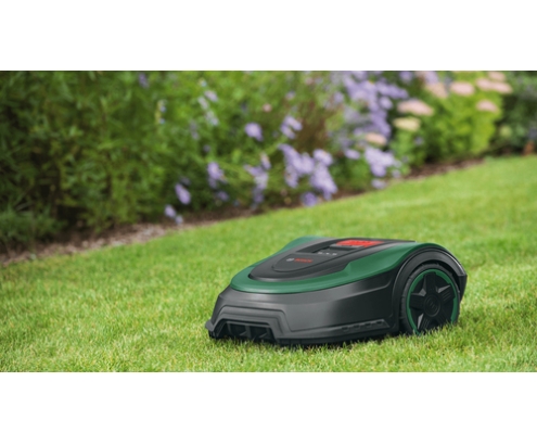Bosch Indego S 500 Robot cortacésped Batería Negro, Verde