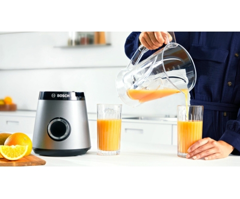 Bosch Serie 4 MMB6141S licuadora 1,5 L Batidora de vaso 1200 W Plata