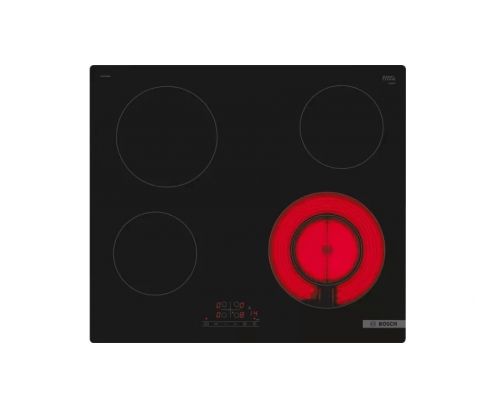 Bosch Serie 4 PKF611BB8E hobs Negro Integrado 59.2 cm Cerámico 4 zona(s)