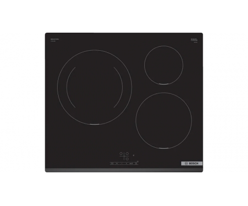 Bosch Serie 4 PUJ631BB5E hobs Negro Integrado 59.2 cm Con placa de inducción 3 zona(s)