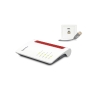 Box FRITZ! 7530 AX router inalámbrico Gigabit Ethernet Doble banda (2,4 GHz / 5 GHz) Gris, Rojo, Blanco