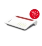 Box FRITZ! 7530 AX router inalámbrico Gigabit Ethernet Doble banda (2,4 GHz / 5 GHz) Gris, Rojo, Blanco