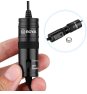 BOYA by-M1 3,5 mm Micrófono lavalier Negro para Smartphone y cámara Canon o Nikon
