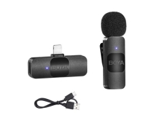 Boya BY-V1 Sistema Micrófono Inalámbrico de Solapa Lavalier Conector...