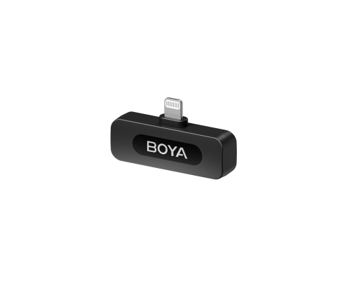 Boya BY-V1 Sistema Micrófono Inalámbrico de Solapa Lavalier Conector Lightning iOS