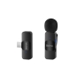 Boya BY-V10 Micrófono de Solapa Inalámbrico Android USB-C Negro