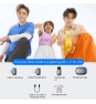 BOYA Mini 2 Microfono Inalambrico (2 TX+2 RX) Lightning y USB-C para iPhone, Android, Ultraligero, Cancelación de Ruido, 30h Micrófono Solapa para Streaming