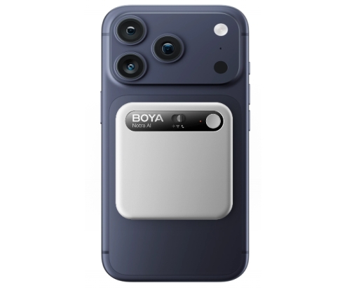 BOYA Notra Grabadora de Voz AI para ambiente, llamdas y bluetooth