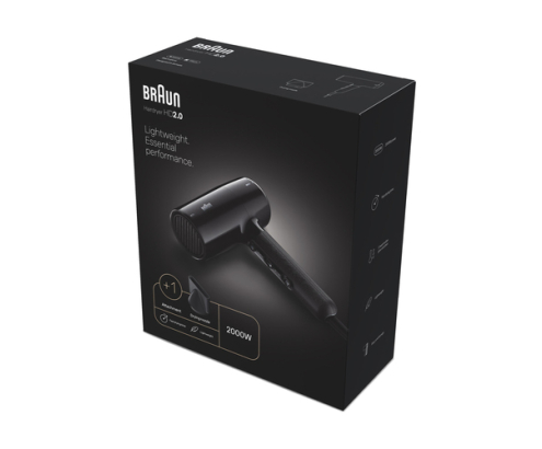Braun HD2.0 secador 2000 W Negro