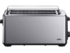 Braun HT 5220 BK 2 rebanada(s) 1470 W Negro, Acero inoxidable