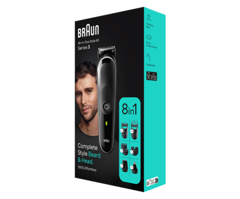 Braun MGK3440 cortadora de pelo y maquinilla Negro, Gris Níquel-metal hidruro (NiMH)