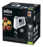 Braun MultiMix 5 HM 5137 Batidora de mano 750 W Gris, Blanco