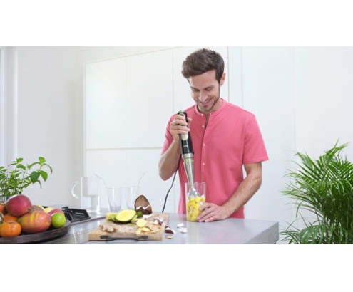 Braun MultiQuick 9 MQ 9187XLI 0,6 L Batidora de inmersión 1200 W Negro, Acero inoxidable