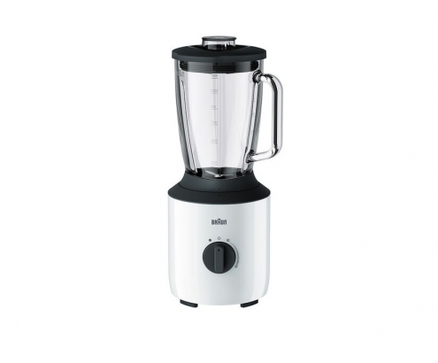 Braun PowerBlend 3 1,5 L Batidora de vaso 800 W Negro, Blanco