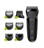 Braun Series 3 300BT Máquina de afeitar de rotación Recortadora Negro