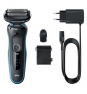 Braun Series 5 51-M1000s Máquina de afeitar de láminas Negro, Azul