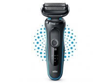 Braun Series 5 51-M1000s Máquina de afeitar de láminas Negro, Azul