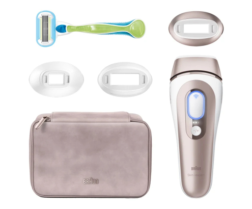 Braun Silk-Expert Pro IPL PL7253 Luz pulsada intensa (IPL) Oro rosa, Blanco