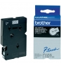 BROTHER Cinta TC laminada 9mm Negro sobre Blanco