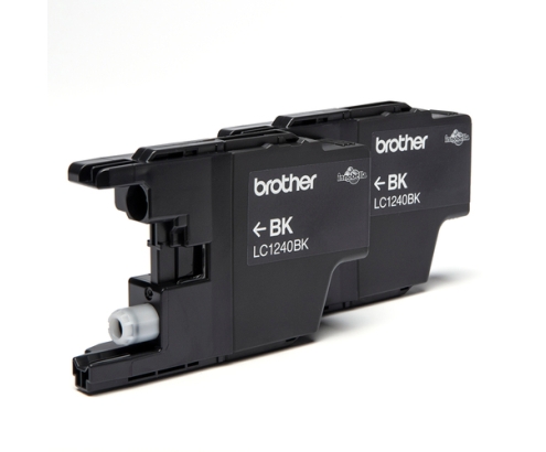 Brother LC-1240BKBP2 cartucho de tinta Original Rendimiento estándar Negro