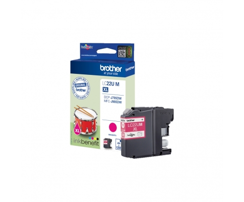 Brother LC-22UM cartucho de tinta Original Alto rendimiento XL Magenta
