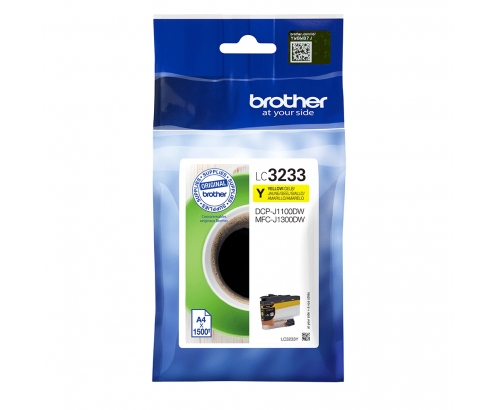 Brother LC-3233Y cartucho tinta original rendimiento estandar amarillo