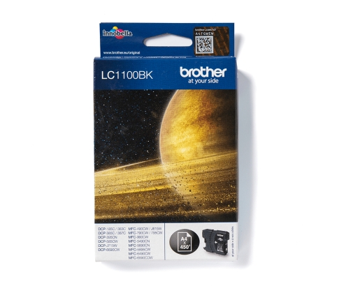 Brother LC1100BK cartucho de tinta 1 pieza(s) Original Negro