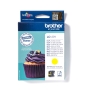 Brother LC123Y cartucho de tinta 1 pieza(s) Original Amarillo