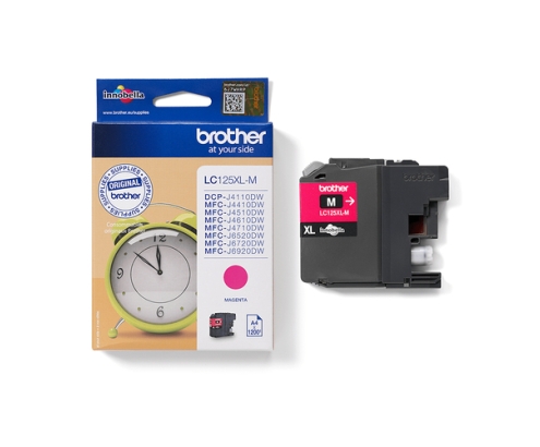Brother LC125XLM cartucho de tinta 1 pieza(s) Original Magenta