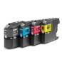 Brother LC127XLVALBP cartucho de tinta 4 pieza(s) Original Negro, Cian, Magenta, Amarillo