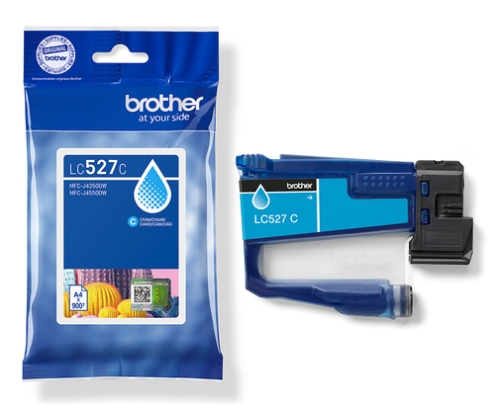 Brother LC527C cartucho de tinta 1 pieza(s) Original Cian