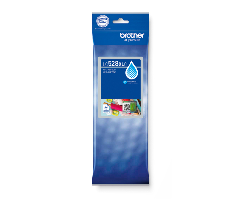 Brother LC528XLC cartucho de tinta 1 pieza(s) Original Ultra High Yield Cian