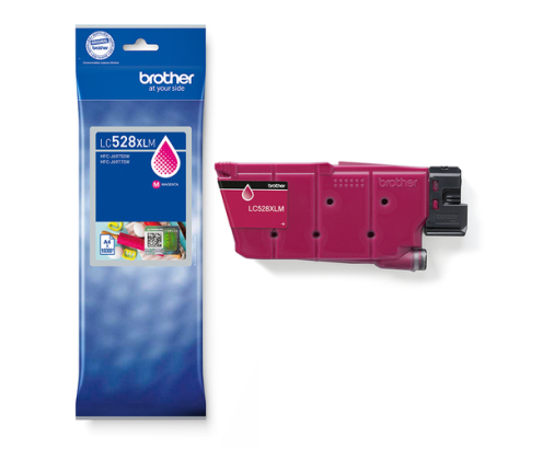 Brother LC528XLM cartucho de tinta 1 pieza(s) Original Ultra High Yield Magenta